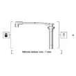 Kit de câbles d'allumage MAGNETI MARELLI 941295050854 - Visuel 2