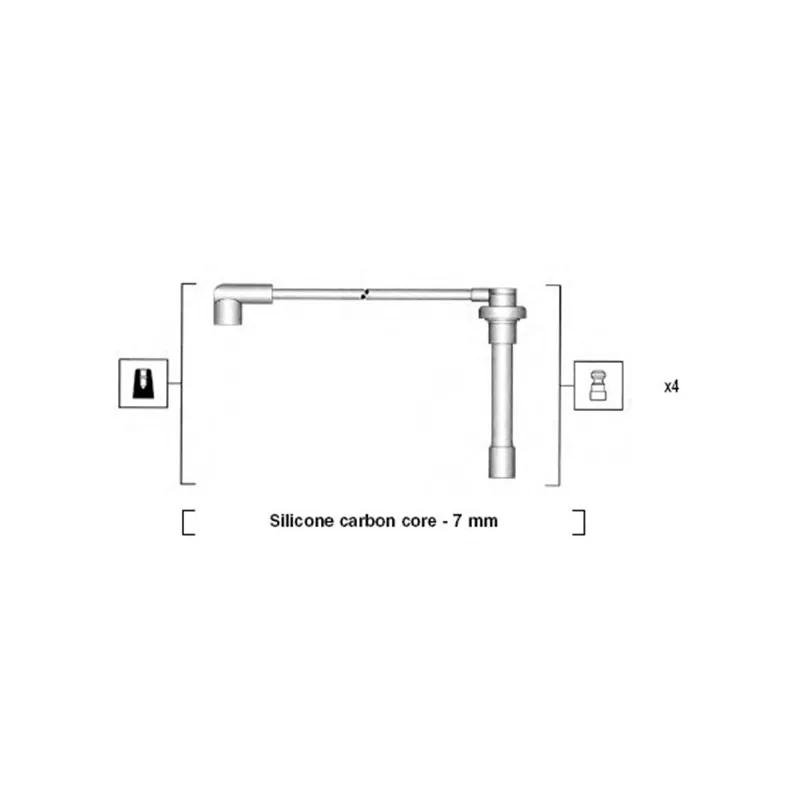 Kit de câbles d'allumage MAGNETI MARELLI 941315060893