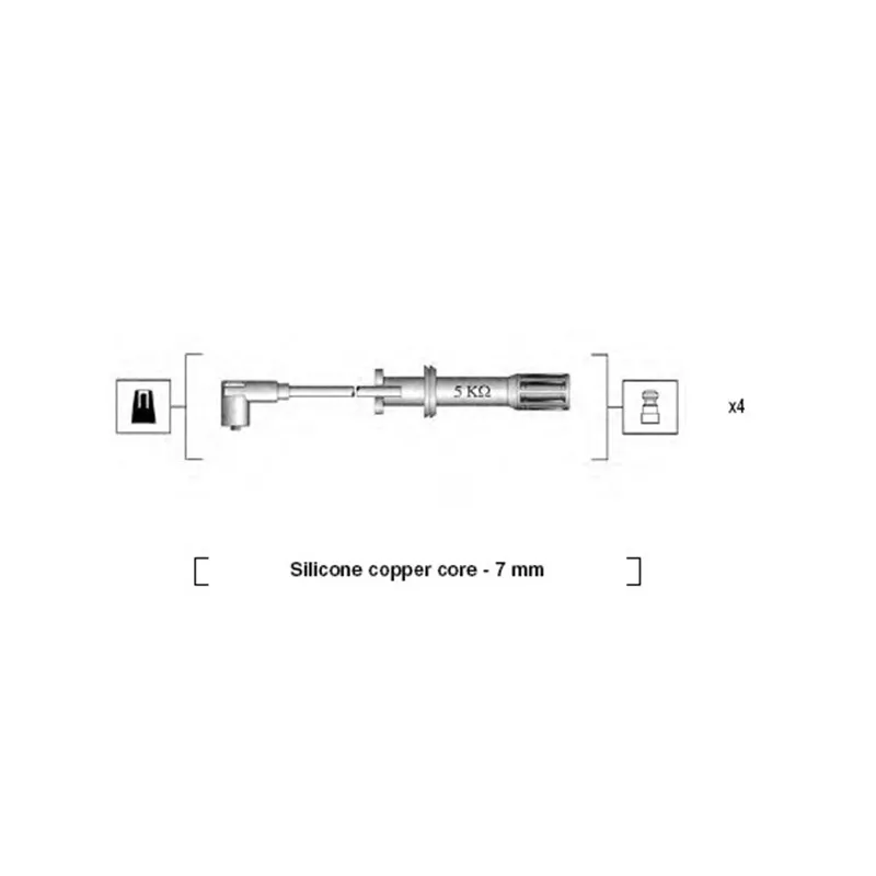 Kit de câbles d'allumage MAGNETI MARELLI 941105180642