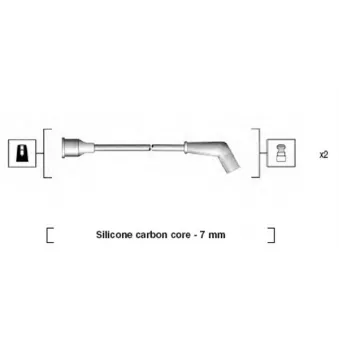 Kit de câbles d'allumage MAGNETI MARELLI 941094300579