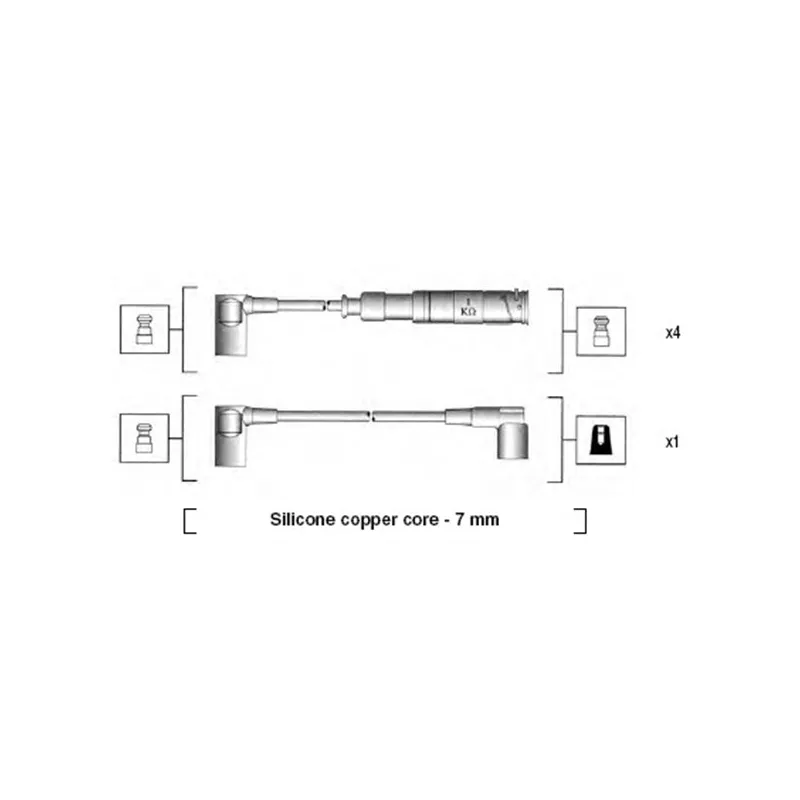 Kit de câbles d'allumage MAGNETI MARELLI 941115020651