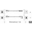 Kit de câbles d'allumage MAGNETI MARELLI 941095520594 - Visuel 2
