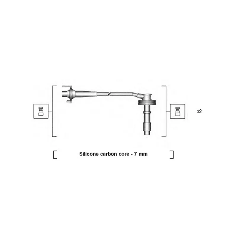 Kit de câbles d'allumage MAGNETI MARELLI 941215240807