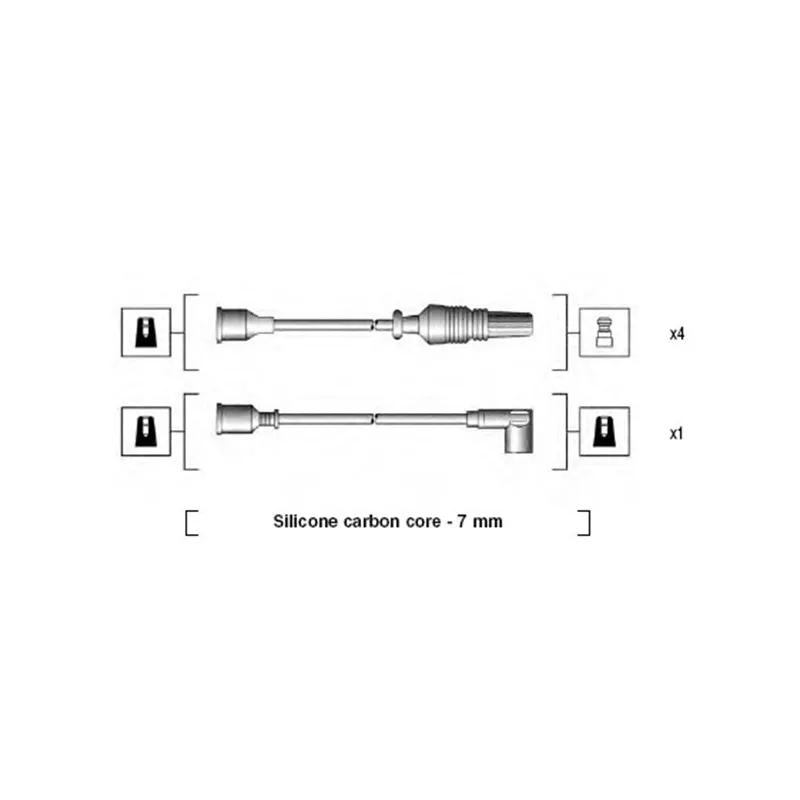 Kit de câbles d'allumage MAGNETI MARELLI 941135020696