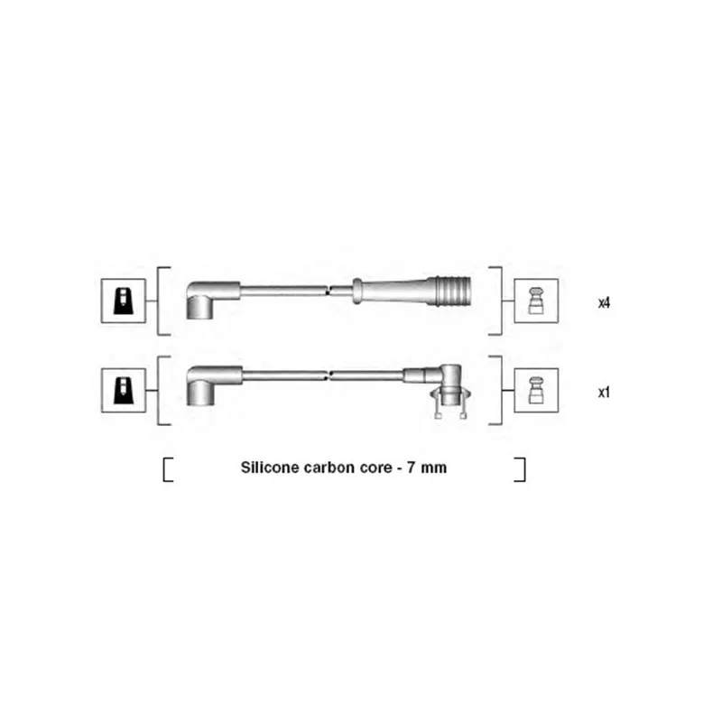 Kit de câbles d'allumage MAGNETI MARELLI 941145150712