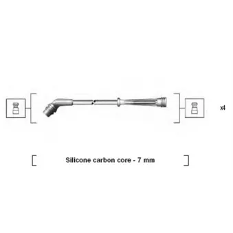 Kit de câbles d'allumage MAGNETI MARELLI 941145390736