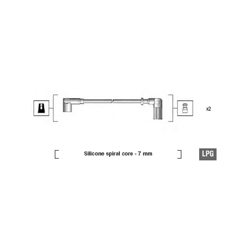 Kit de câbles d'allumage MAGNETI MARELLI 941095670606