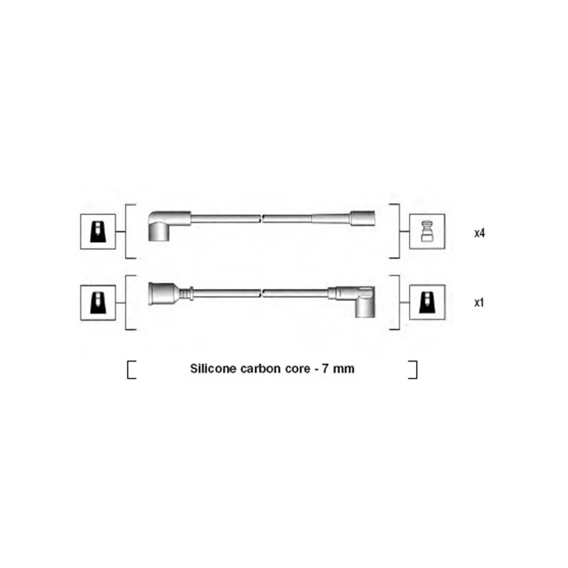 Kit de câbles d'allumage MAGNETI MARELLI 941125070664