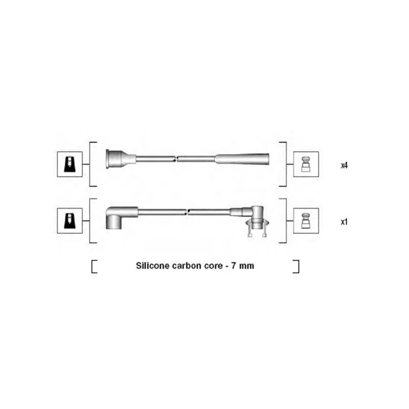 Kit de câbles d'allumage MAGNETI MARELLI 941145160713
