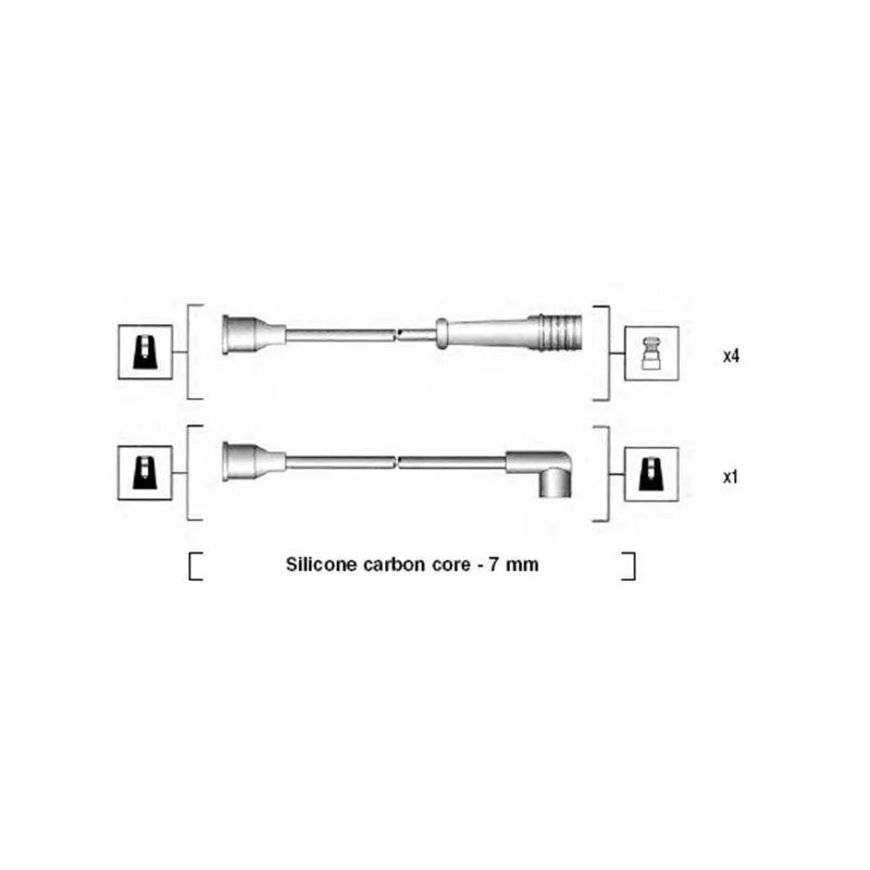 Kit de câbles d'allumage MAGNETI MARELLI 941135240708