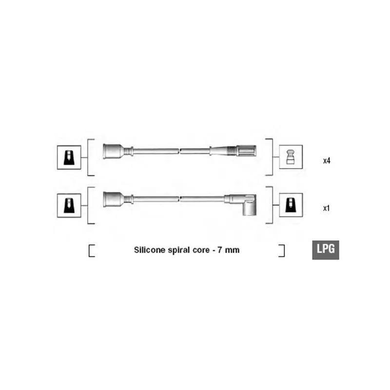 Kit de câbles d'allumage MAGNETI MARELLI 941095570597