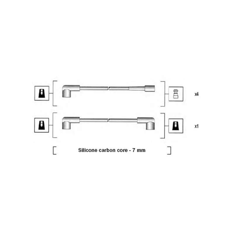 Kit de câbles d'allumage MAGNETI MARELLI 941085120564