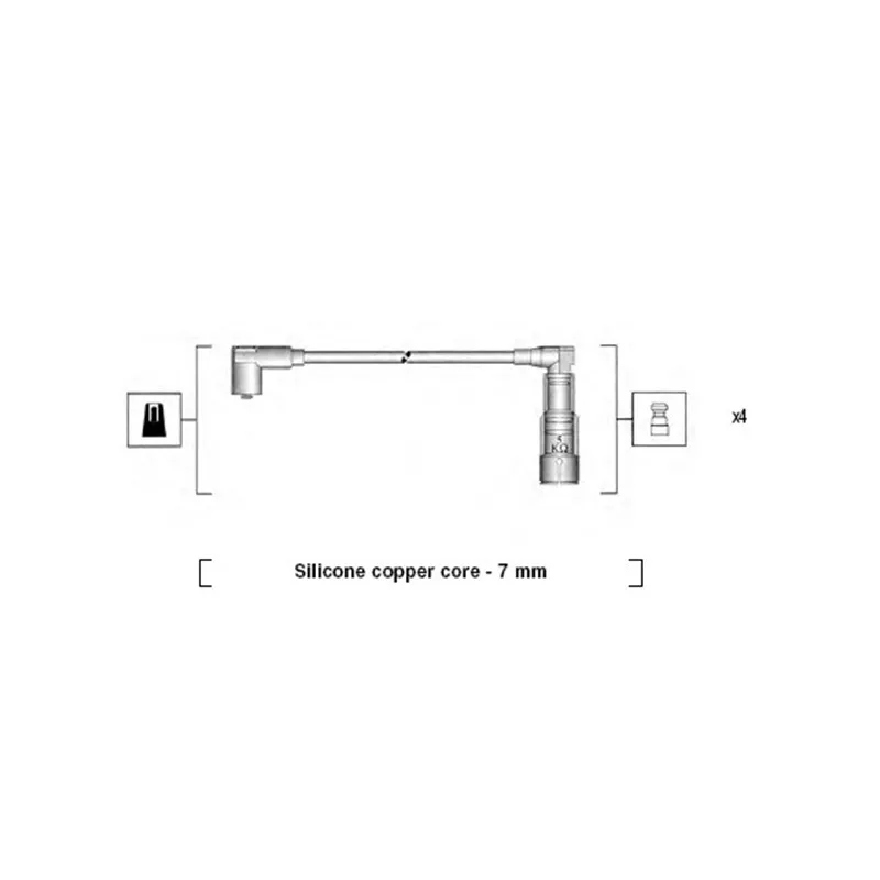 Kit de câbles d'allumage MAGNETI MARELLI 941045300517