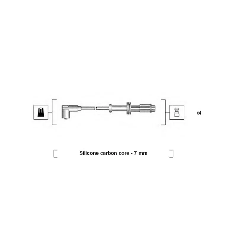 Kit de câbles d'allumage MAGNETI MARELLI 941135130701