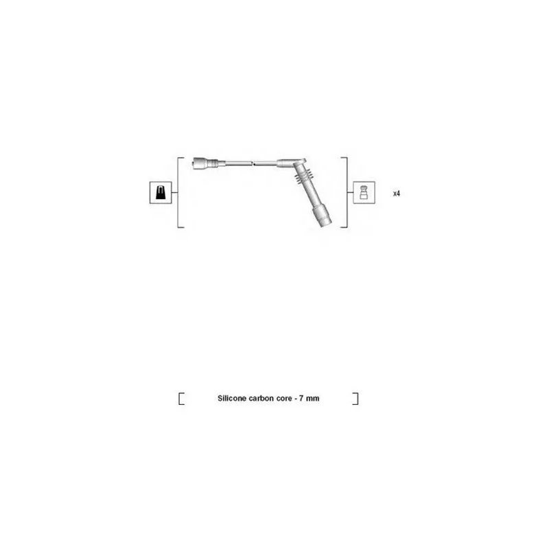 Kit de câbles d'allumage MAGNETI MARELLI 941125400690