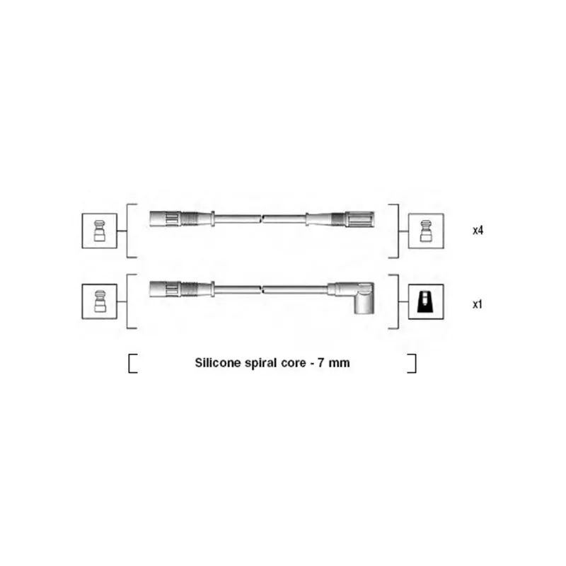 Kit de câbles d'allumage MAGNETI MARELLI 941095470590