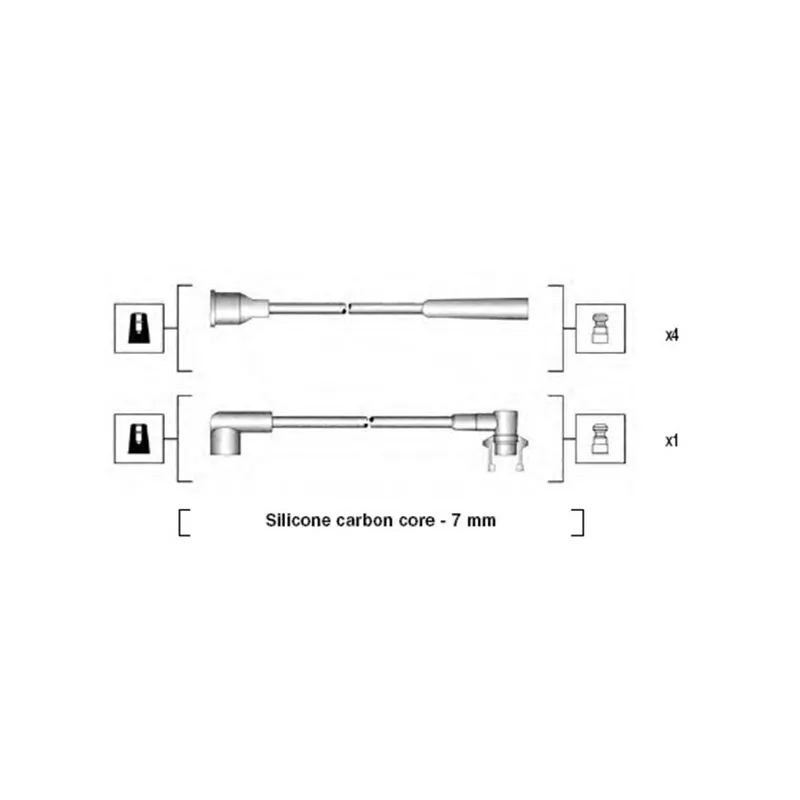 Kit de câbles d'allumage MAGNETI MARELLI 941145360733
