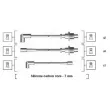 Kit de câbles d'allumage MAGNETI MARELLI 941135100699 - Visuel 2