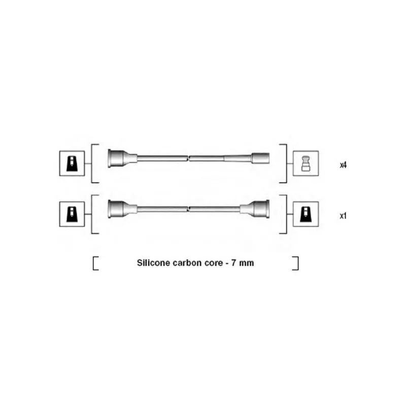 Kit de câbles d'allumage MAGNETI MARELLI 941125460694