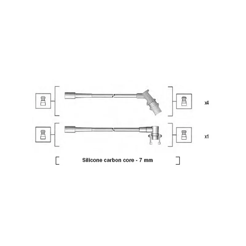 Kit de câbles d'allumage MAGNETI MARELLI 941145270724