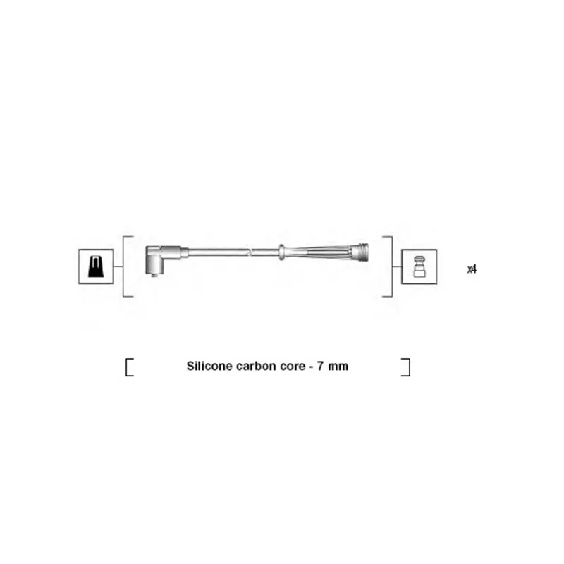 Kit de câbles d'allumage MAGNETI MARELLI 941145380735