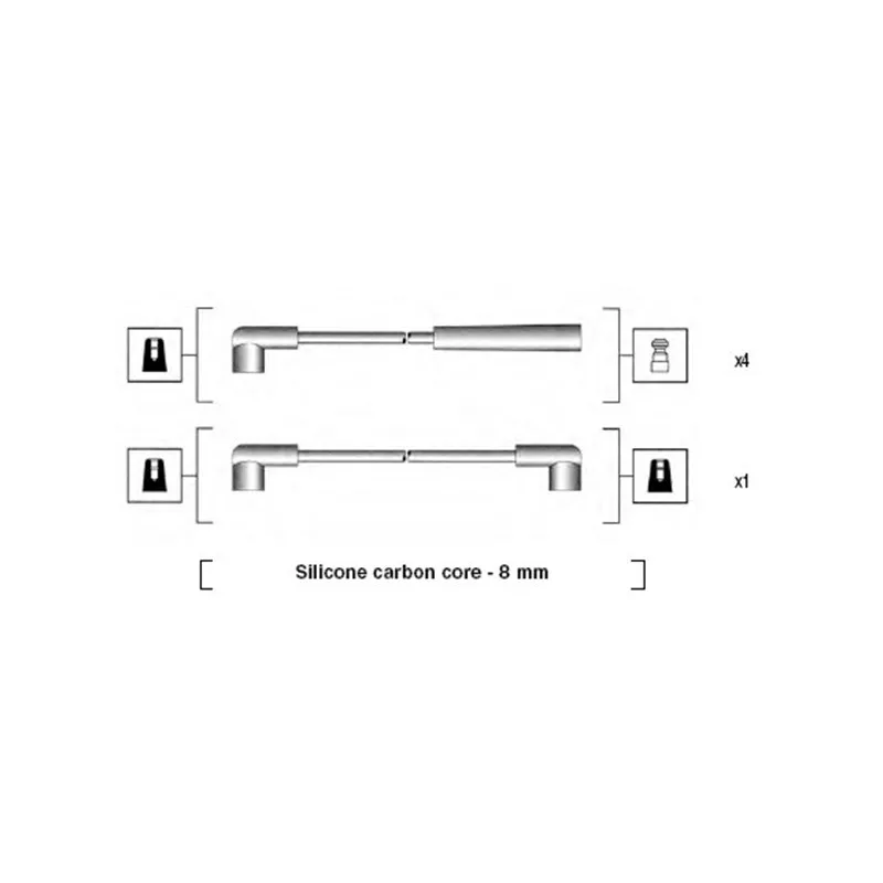 Kit de câbles d'allumage MAGNETI MARELLI 941185100771