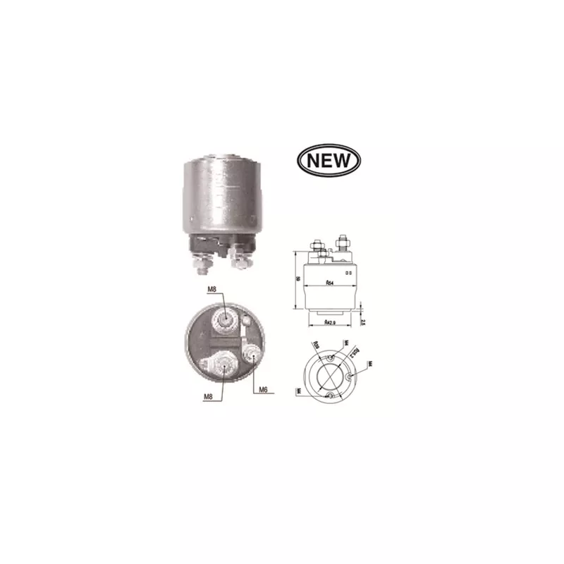 Solénoïde, démarreur MAGNETI MARELLI 940113050562