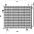 Condenseur, climatisation MAGNETI MARELLI 350203246000 - Visuel 1