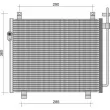 Condenseur, climatisation MAGNETI MARELLI 350203246000 - Visuel 2