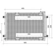 Condenseur, climatisation MAGNETI MARELLI 350203353000 - Visuel 1