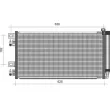 Condenseur, climatisation MAGNETI MARELLI 350203275000 - Visuel 1