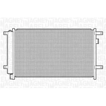 Condenseur, climatisation MAGNETI MARELLI 350203347000