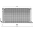 Condenseur, climatisation MAGNETI MARELLI 350203285000 - Visuel 1