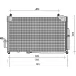 Condenseur, climatisation MAGNETI MARELLI 350203363000 - Visuel 2