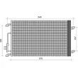 Condenseur, climatisation MAGNETI MARELLI 350203269000 - Visuel 1
