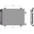 Condenseur, climatisation MAGNETI MARELLI 350203332000 - Visuel 1