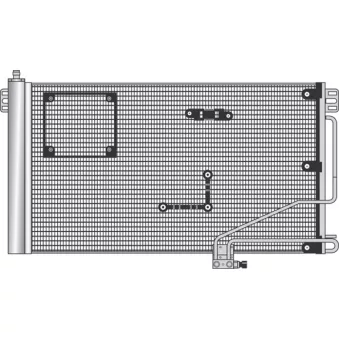 Condenseur, climatisation MAGNETI MARELLI 350203370000