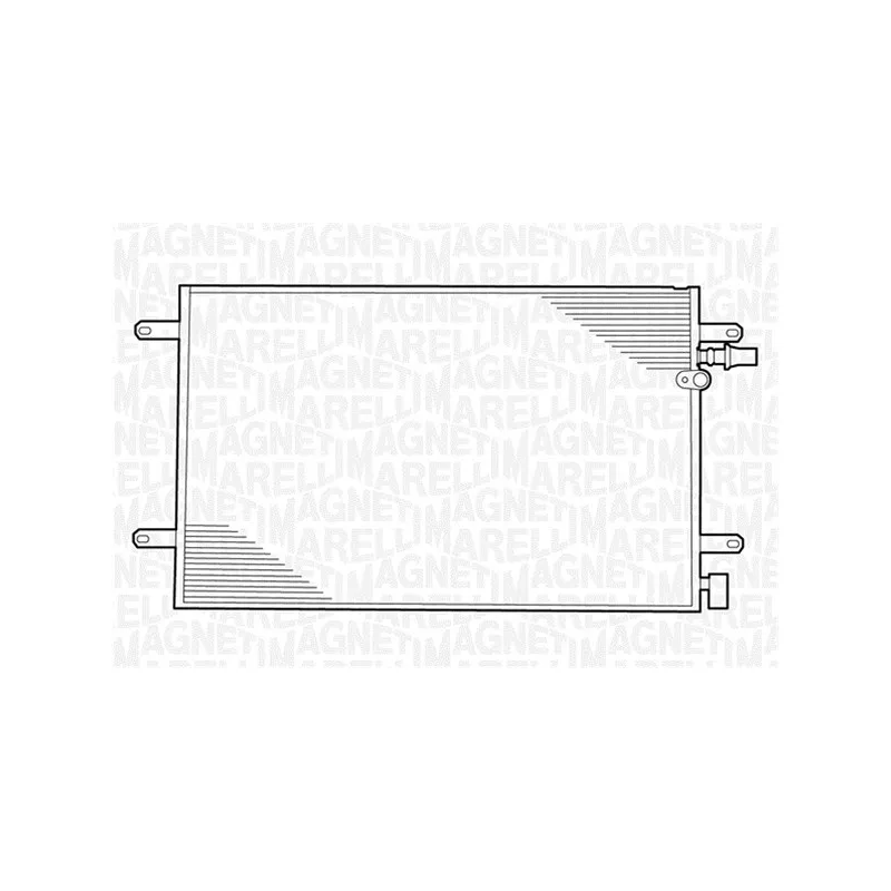 Condenseur, climatisation MAGNETI MARELLI 350203229000