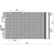 Condenseur, climatisation MAGNETI MARELLI 350203277000 - Visuel 1