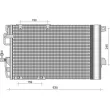 Condenseur, climatisation MAGNETI MARELLI 350203277000 - Visuel 2