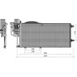 Condenseur, climatisation MAGNETI MARELLI 350203352000 - Visuel 2