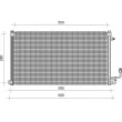 Condenseur, climatisation MAGNETI MARELLI 350203287000 - Visuel 1