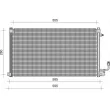 Condenseur, climatisation MAGNETI MARELLI 350203287000 - Visuel 2