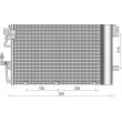 Condenseur, climatisation MAGNETI MARELLI 350203255000 - Visuel 2