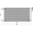 Condenseur, climatisation MAGNETI MARELLI 350203280000 - Visuel 1