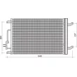 Condenseur, climatisation MAGNETI MARELLI 350203389000 - Visuel 2
