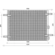 Condenseur, climatisation MAGNETI MARELLI 350203259000 - Visuel 2