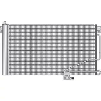 Condenseur, climatisation MAGNETI MARELLI 350203374000