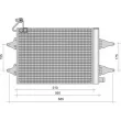 Condenseur, climatisation MAGNETI MARELLI 350203381000 - Visuel 2