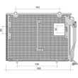 Condenseur, climatisation MAGNETI MARELLI 350203262000 - Visuel 2